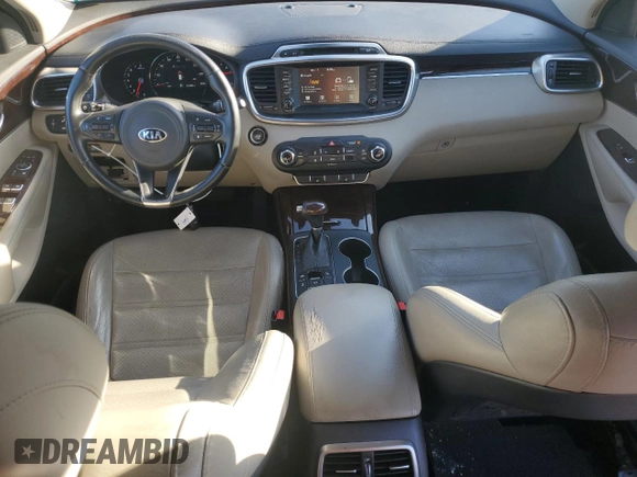 2017 Kia Sorento EX with VIN 5XYPHDA56HG318929, listed as a Copart auction lot 78860544 with 142,983 mi miles and Salvage Title. Bid and sale history available at DreamBid. Image 8.