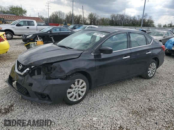 2018 Nissan Sentra S with VIN 3N1AB7AP9JY328983, listed as a Copart auction lot 53997875 with 131,129 mi miles and Salvage Title. Bid and sale history available at DreamBid. Image 1.