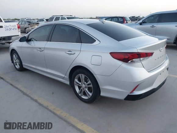 2018 Hyundai Sonata SEL with VIN 5NPE34AF1JH673343, listed as a IAAI auction lot 41827225 with 29,732 mi miles and . Bid and sale history available at carsss.com. Image 3.