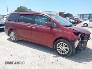 2016 Toyota Sienna XLE with VIN 5TDYK3DC7GS716470, listed as a IAAI auction lot 42177176 with 121,165 mi miles and . Bid and sale history available at DreamBid. Image 1.