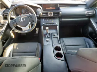 2015 Lexus IS 250 with VIN JTHBF1D25F5066322, listed as a Copart auction lot 55845715 with 78,881 mi miles and Salvage title. Bid and sale history available at DreamBid. Image 8.