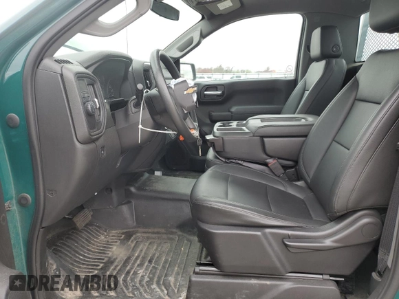 2020 Chevrolet Silverado 1500 Work Truck with VIN 3GCNWAEH5LG318446, listed as a Copart auction lot 50405145 with 31,438 mi miles and Salvage Title. Bid and sale history available at DreamBid. Image 7.