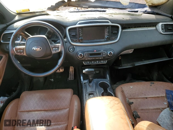 2019 Kia Sorento SX Limited with VIN 5XYPKDA56KG512725, listed as a Copart auction lot 72247033 with Not Provided miles and Salvage Title. Bid and sale history available at carsss.com. Image 8.