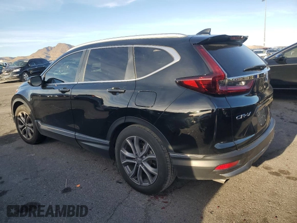 2021 Honda CR-V Touring with VIN 2HKRW1H97MH413914, listed as a Copart auction lot 47384115 with 0 mi miles and Salvage Title. Bid and sale history available at carsss.com. Image 2.