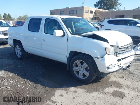 2013 Honda Ridgeline RTL with VIN 5FPYK1F50DB003971, listed as a IAAI auction lot 41946344 with 240,051 mi miles. Bid and sale history available at carsss.com. Image 1.