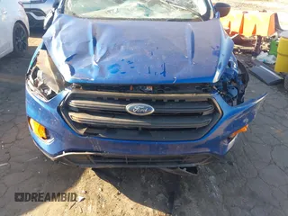 2017 Ford Escape S with VIN 1FMCU0F70HUE01165, listed as a IAAI auction lot 41857374 with 56,973 mi miles. Bid and sale history available at carsss.com. Image 6.