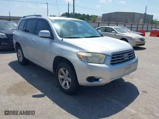 2009 Toyota Highlander with VIN JTEDS41A392073340, listed as a IAAI auction lot 42080829 with 234,060 mi miles. Bid and sale history available at carsss.com. Image 1.