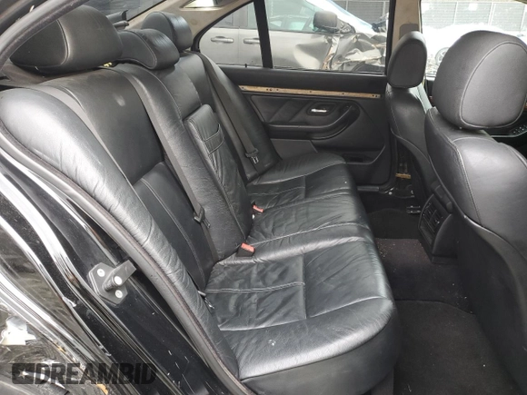 1999 BMW 5 Series 540i with VIN WBADN5339XGC92075, listed as a Copart auction lot 42687555 with 192,637 mi miles and Salvage Title. Bid and sale history available at carsss.com. Image 10.