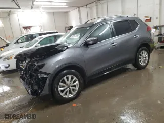 2020 Nissan Rogue SV with VIN JN8AT2MVXLW141323, listed as a Copart auction lot 88714575 with 71,522 mi miles and Salvage Title. Bid and sale history available at carsss.com. Image 1.