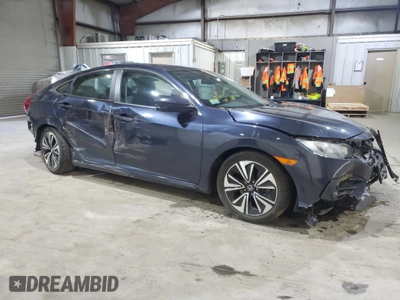 2016 Honda Civic EX-L z VIN 19XFC1F70GE030841, wystawiony jako Copart lot #54308115 z przebiegiem 47 239 mil mil oraz Szkoda całkowita • Salvage title. Historia ofert i sprzedaży dostępna na DreamBid. Obrazek 4.