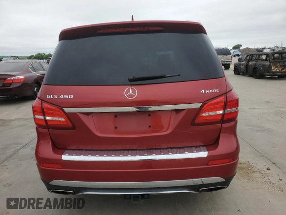 2017 Mercedes-Benz GLS 450 with VIN 4JGDF6EE0HA812682, listed as a Copart auction lot 49175844 with 87,289 mi miles and . Bid and sale history available at DreamBid. Image 6.