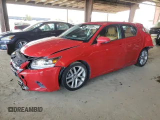 2014 Lexus CT 200h with VIN JTHKD5BH3E2178251, listed as a Copart auction lot 50968935 with 123,738 mi miles and Salvage Title. Bid and sale history available at DreamBid. Image 1.