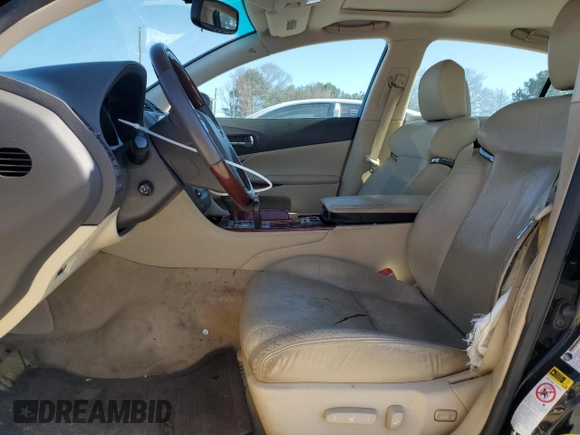 2010 Lexus GS 350 with VIN JTHCE1KS6A0026802, listed as a Copart auction lot 47419435 with 144,708 mi miles and Salvage Title. Bid and sale history available at DreamBid. Image 7.