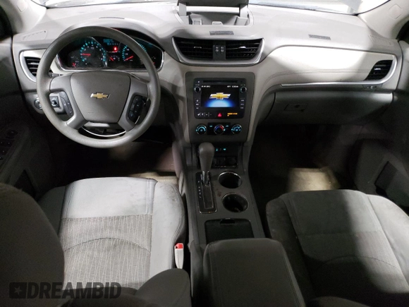 2015 Chevrolet Traverse LS with VIN 1GNKRFKDXFJ106340, listed as a Copart auction lot 49883455 with 185,257 mi miles and Clean Title. Bid and sale history available at DreamBid. Image 8.