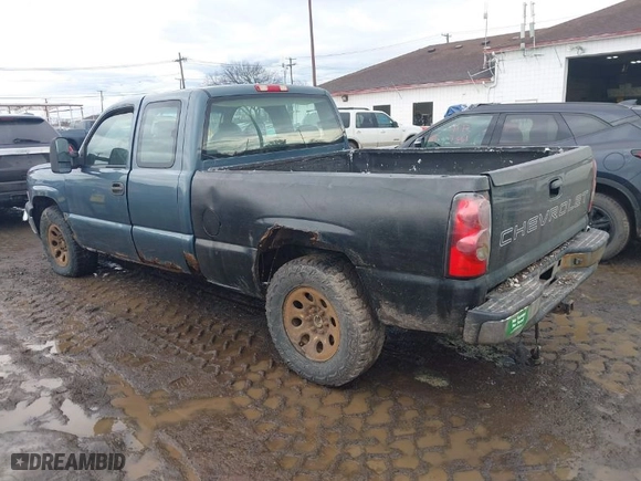 2007 Chevrolet Silverado 1500 Classic Work Truck with VIN 1GCEK19ZX7E185548, listed as a IAAI auction lot 41705431 with 160,575 mi miles. Bid and sale history available at carsss.com. Image 3.
