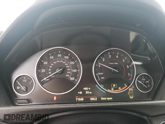 2015 BMW 4 Series 428i xDrive with VIN WBA3T1C52FP819767, listed as a Copart auction lot 82695004 with 71,648 mi miles and Salvage Title. Bid and sale history available at carsss.com. Image 9.