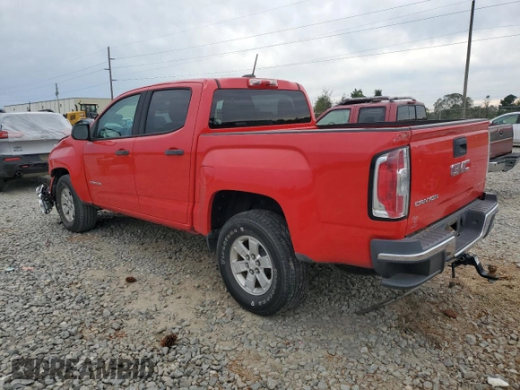 2017 GMC Canyon 2WD with VIN 1GTG5BEN1H1266018, listed as a Copart auction lot 75534634 with 66,908 mi miles and Salvage Title. Bid and sale history available at carsss.com. Image 2.