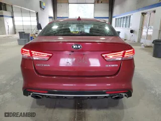 2017 Kia Optima SX with VIN 5XXGW4L23HG122489, listed as a Copart auction lot 43909615 with 118,384 mi miles and Clean Title. Bid and sale history available at carsss.com. Image 6.