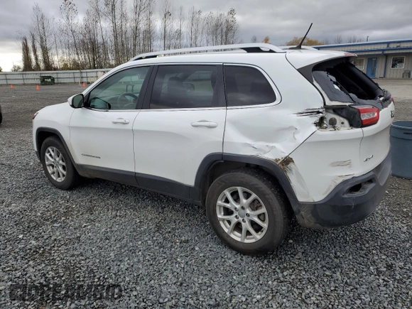 2015 Jeep Cherokee North with VIN 1C4PJMCB2FW594225, listed as a Copart auction lot 80424404 with 126,879 mi miles and Salvage Title. Bid and sale history available at carsss.com. Image 2.