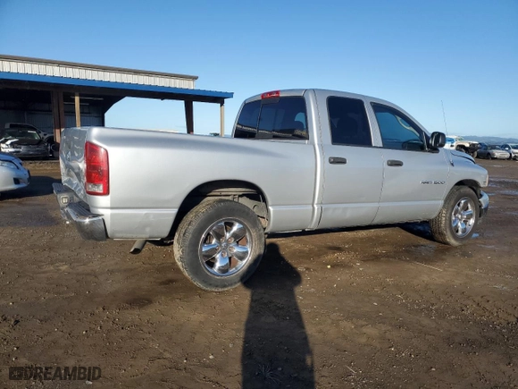 2005 Dodge Ram 1500 SLT with VIN 1D7HA18D05S284518, listed as a Copart auction lot 44152205 with 247,735 mi miles and Salvage Title. Bid and sale history available at carsss.com. Image 3.