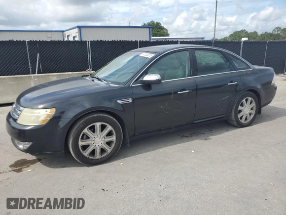 2008 Ford Taurus Limited with VIN 1FAHP25W78G128851, listed as a Copart auction lot 61254015 with 216,335 mi miles and Salvage title. Bid and sale history available at DreamBid. Image 1.