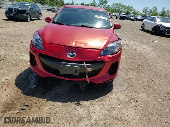 2013 Mazda 3 i Touring with VIN JM1BL1L76D1729182, listed as a Copart auction lot 58154175 with 168,378 mi miles and Salvage title. Bid and sale history available at DreamBid. Image 13.