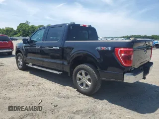 2021 Ford F-150 XL with VIN 1FTFW1E54MKD43407, listed as a Copart auction lot 59912375 with 80,087 mi miles and Salvage title. Bid and sale history available at DreamBid. Image 2.