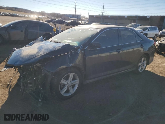 2013 Toyota Camry L with VIN 4T1BF1FK0DU233425, listed as a Copart auction lot 46712765 with 0 mi miles and Salvage Title. Bid and sale history available at carsss.com. Image 1.