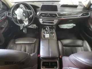 2017 BMW 7 Series 740i with VIN WBA7E2C54HG739147, listed as a Copart auction lot 67661374 with 0 mi miles and Clean Title. Bid and sale history available at carsss.com. Image 8.