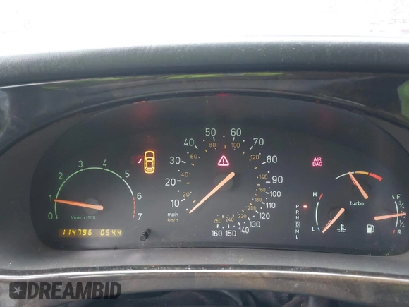 2004 Saab 9-5 Arc with VIN YS3ED49A143512764, listed as a IAAI auction lot 41866789 with 114,796 mi miles. Bid and sale history available at carsss.com. Image 7.