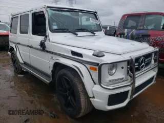 2017 Mercedes-Benz G-Class AMG G 63 with VIN WDCYC7DF6HX273961, listed as a Copart auction lot 40363094 with 61,309 mi miles. Bid and sale history available at carsss.com. Image 4.