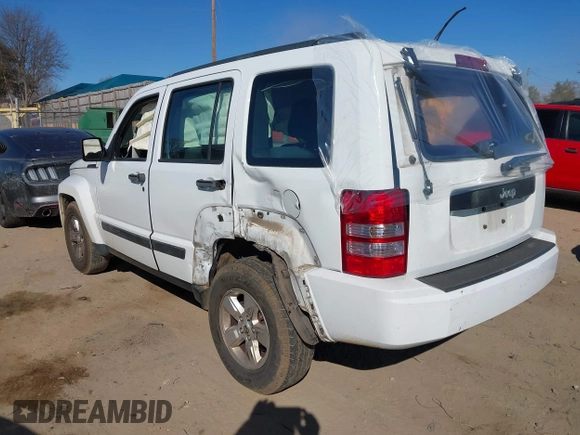 2012 Jeep Liberty Sport with VIN 1C4PJLAK7CW213834, listed as a IAAI auction lot 41353723 with 220,371 mi miles and . Bid and sale history available at DreamBid. Image 3.