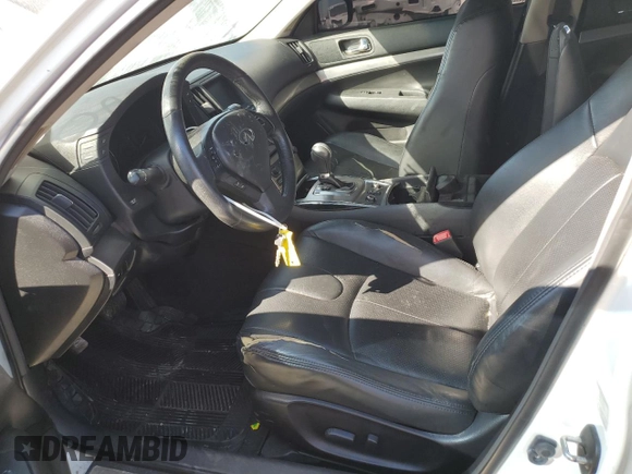 2015 Infiniti Q40 with VIN JN1CV6ARXFM651204, listed as a Copart auction lot 75376854 with Not Provided miles and Clean Title. Bid and sale history available at DreamBid. Image 8.
