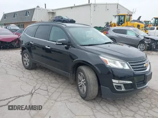2016 Chevrolet Traverse LT with VIN 1GNKRGKD0GJ145879, listed as a IAAI auction lot 42441318 with 141,558 mi miles and . Bid and sale history available at DreamBid. Image 1.