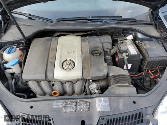 2005 Volkswagen Jetta 2.5L with VIN 3VWDG71K65M606300, listed as a Copart auction lot 57848515 with 108,928 mi miles and Salvage title. Bid and sale history available at DreamBid. Image 11.