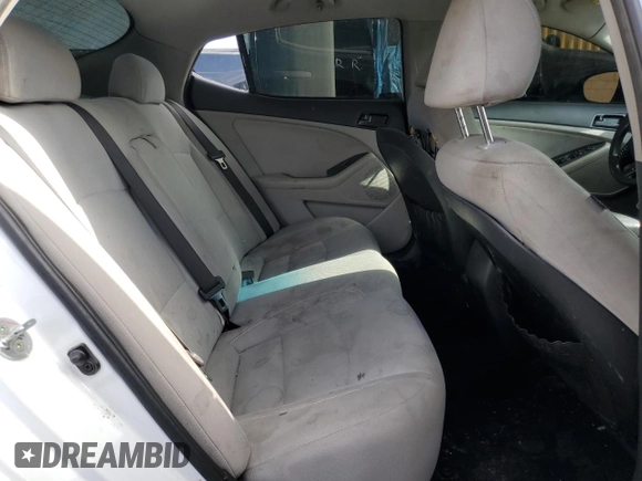 2013 Kia Optima LX with VIN 5XXGM4A77DG227972, listed as a Copart auction lot 51643045 with 138,249 mi miles and Salvage Title. Bid and sale history available at carsss.com. Image 10.
