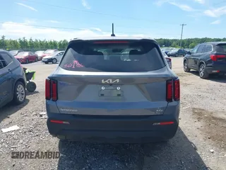 2023 Kia Sorento LX with VIN 5XYRGDLC9PG240958, listed as a IAAI auction lot 42297720 with 27,485 mi miles and . Bid and sale history available at DreamBid. Image 16.