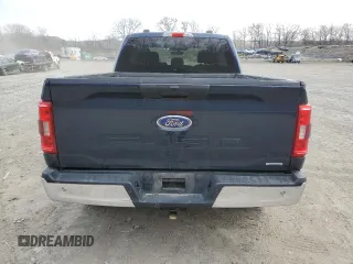 2022 Ford F-150 XL with VIN 1FTEX1EP8NFC46845, listed as a Copart auction lot 51635285 with 68,192 mi miles and Salvage title. Bid and sale history available at DreamBid. Image 6.