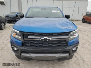 2021 Chevrolet Colorado 2WD Z71 with VIN 1GCGSDEN0M1161985, listed as a Copart auction lot 81126254 with 59,932 mi miles and Salvage Title. Bid and sale history available at carsss.com. Image 5.