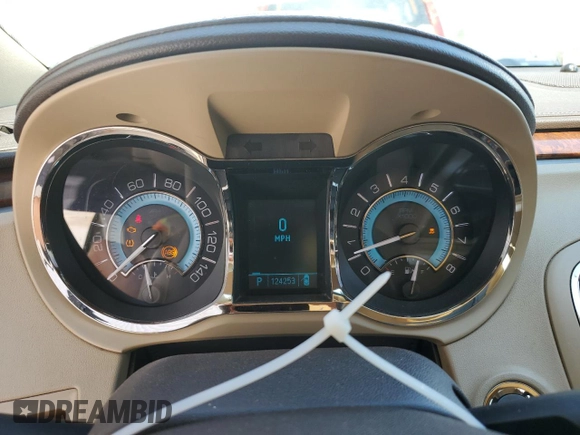 2010 Buick LaCrosse CXL with VIN 1G4GC5EG3AF172378, listed as a Copart auction lot 48846235 with 124,253 mi miles and Salvage Title. Bid and sale history available at DreamBid. Image 9.