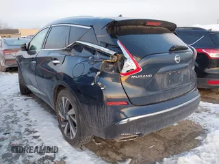 2015 Nissan Murano Platinum with VIN 5N1AZ2MH8FN240782, listed as a IAAI auction lot 41363946 with 90,545 mi miles and . Bid and sale history available at DreamBid. Image 3.