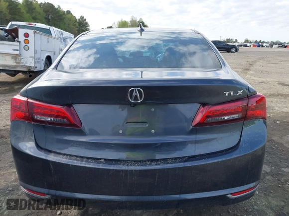 2015 Acura TLX with VIN 19UUB1F34FA024888, listed as a IAAI auction lot 41904887 with 72,112 mi miles. Bid and sale history available at carsss.com. Image 16.