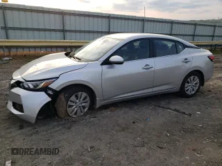 2023 Nissan Sentra S with VIN 3N1AB8BV0PY298963, listed as a Copart auction lot 52571885 with 25,309 mi miles and Salvage Title. Bid and sale history available at DreamBid. Image 1.
