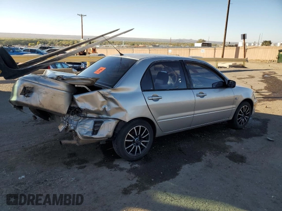 2003 Mitsubishi Lancer ES with VIN JA3AJ26E13U082820, listed as a Copart auction lot 78080064 with 0 mi miles and Salvage Title. Bid and sale history available at carsss.com. Image 3.