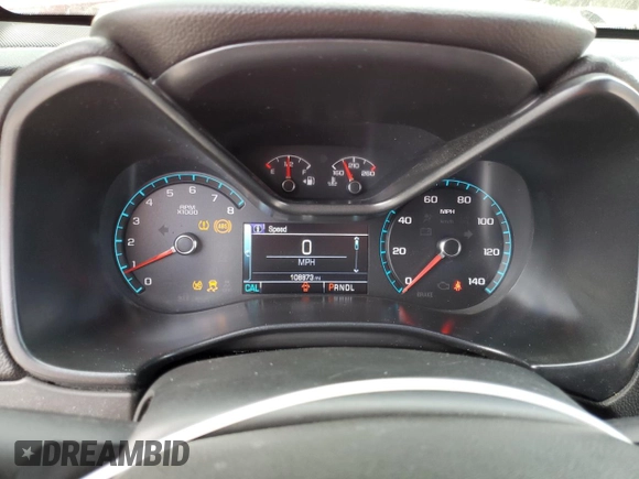 2017 Chevrolet Colorado 2WD LT with VIN 1GCGSCEA7H1218454, listed as a Copart auction lot 45153725 with 108,873 mi miles and Salvage title. Bid and sale history available at DreamBid. Image 9.