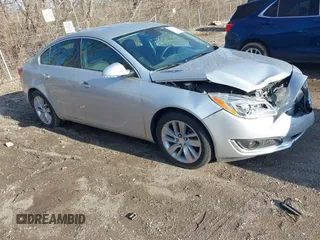 2016 Buick Regal Premium II with VIN 2G4GS5GXXG9136107, listed as a IAAI auction lot 41207854 with 99,589 mi miles. Bid and sale history available at carsss.com. Image 1.