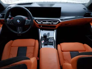 2023 BMW M3 Competition with VIN WBS33AY01PFP12578, listed as a Copart auction lot 38651054 with 0 mi miles. Bid and sale history available at carsss.com. Image 8.