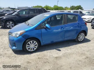 2015 Toyota Yaris L with VIN VNKKTUD3XFA046957, listed as a Copart auction lot 54356525 with 159,616 mi miles and Clean Title. Bid and sale history available at carsss.com. Image 1.