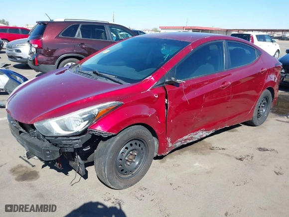 2014 Hyundai Elantra Limited with VIN 5NPDH4AE7EH534926, listed as a IAAI auction lot 41857256 with 135,932 mi miles. Bid and sale history available at carsss.com. Image 2.