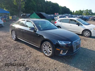 2019 Audi A4 Premium Plus with VIN WAUENAF4XKN006611, listed as a IAAI auction lot 42795709 with 18,797 mi miles and . Bid and sale history available at DreamBid. Image 1.
